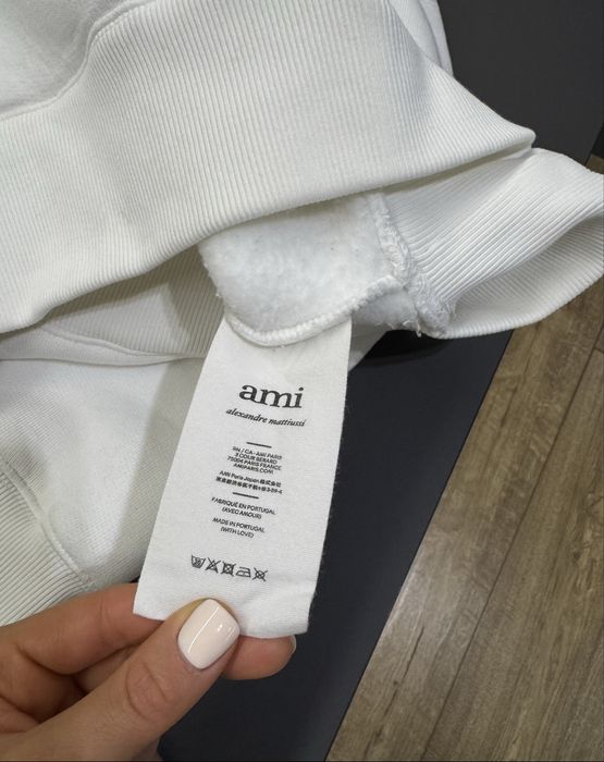 Жіночий світшот Ami Paris оригінал heron preston jacquemus ttswtrs