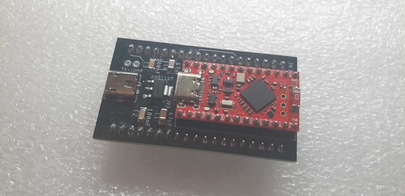 Meshtastic BM-NODE DIY adapter/konwerter nRF52840 do ESP32