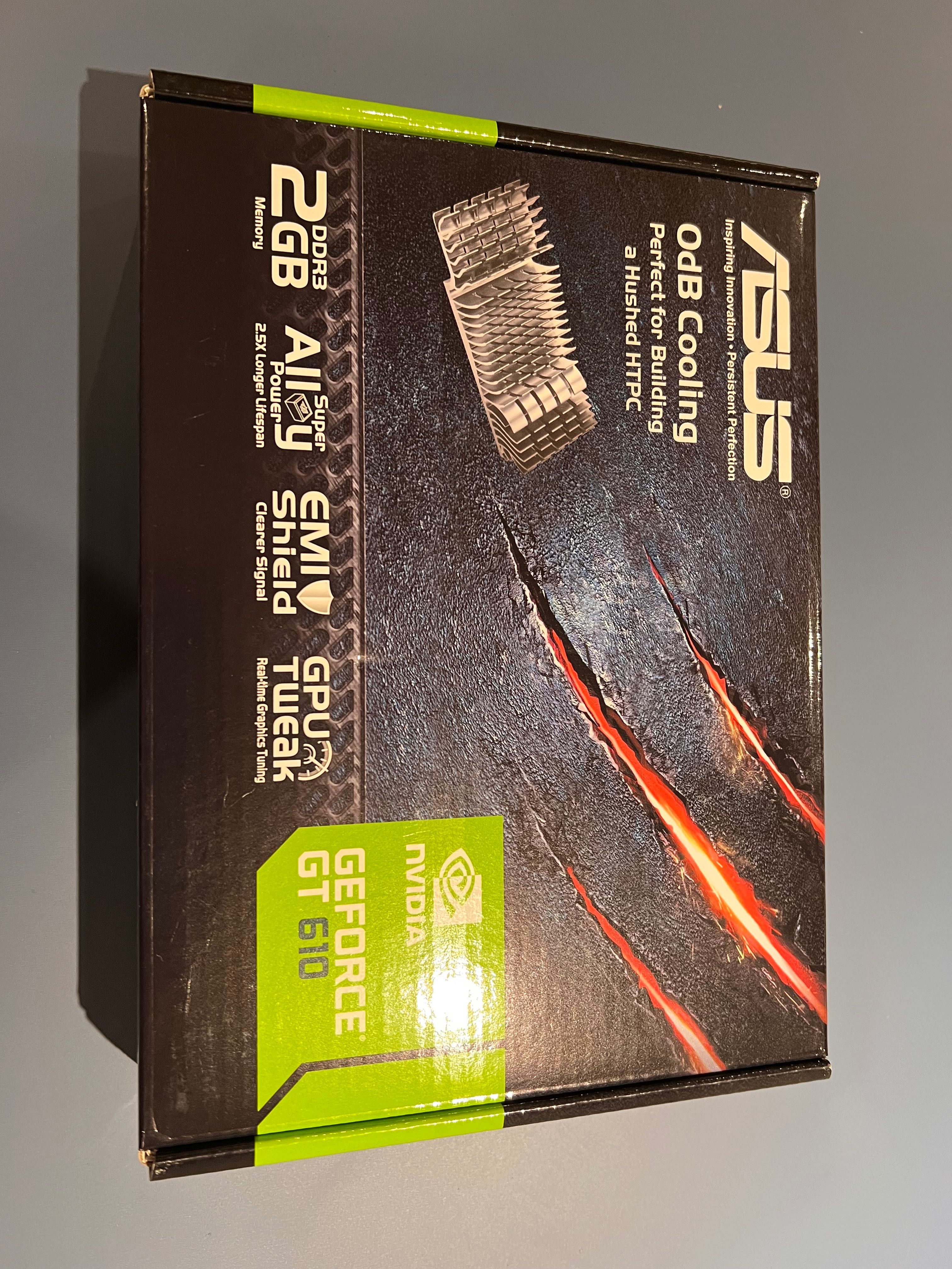 Karta graficzna pasywna GeForce with CUDA GT 610 Asus 2GB