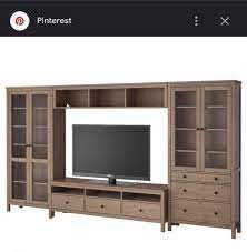 zestaw IKEA Hemnes 4-części, szary/brąz- dostawa gratis