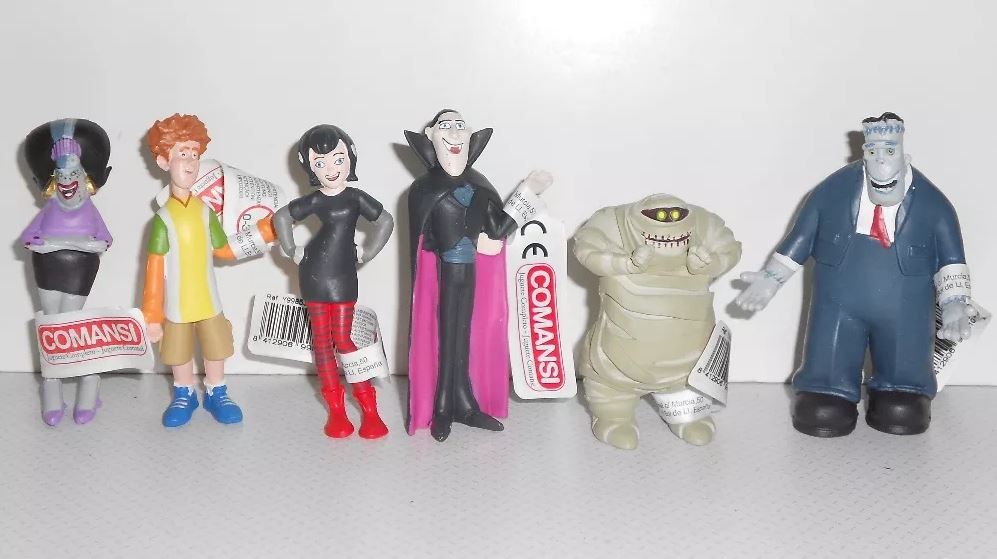 Coleção completa bonecos figuras pvc Hotel transylvania