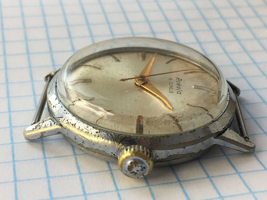 Часы механические Ракета СССР рабочие