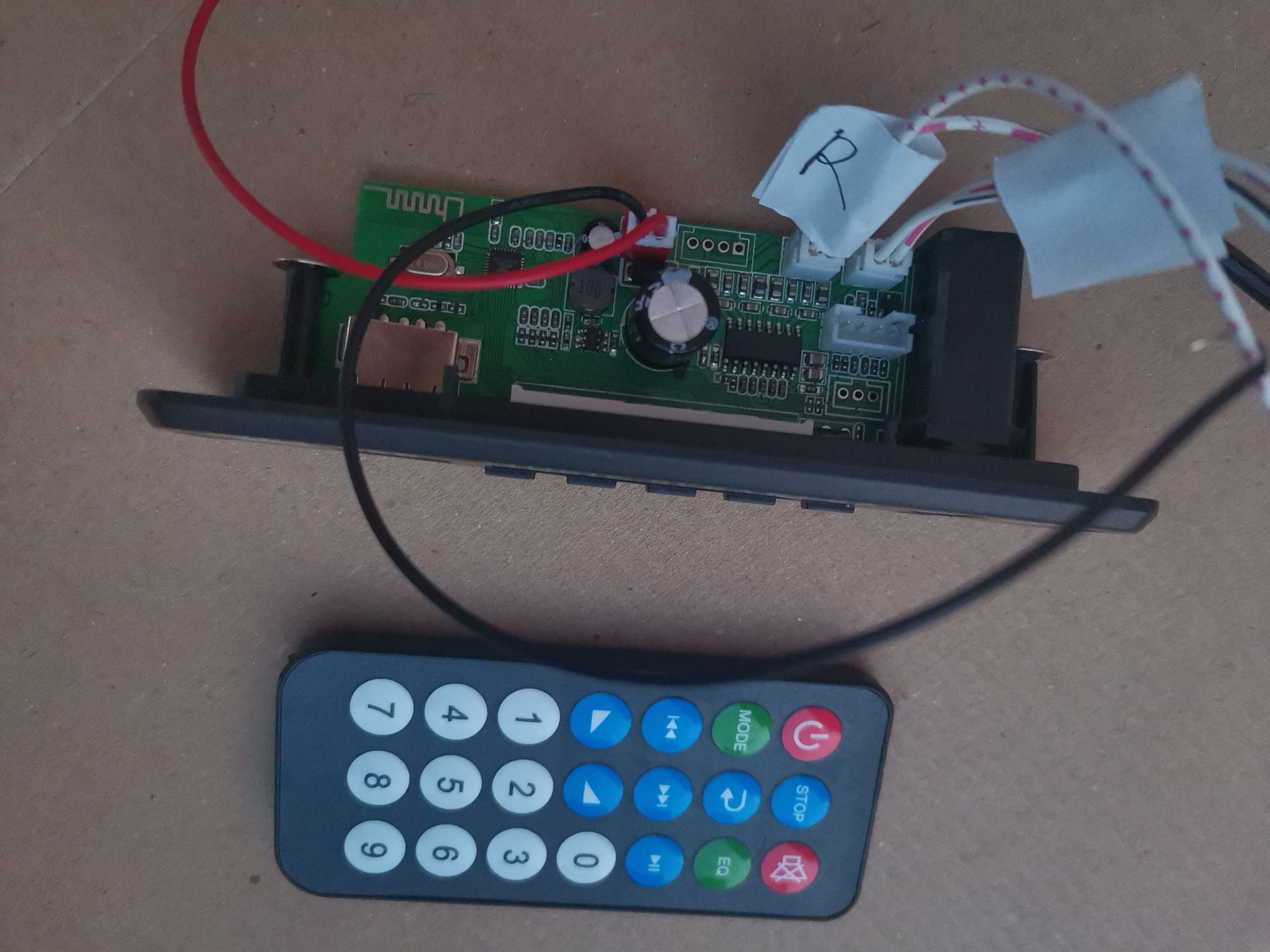 60w Bluetooth Декодер AUX USB приемник модуль Mp3 магнитола FM радио