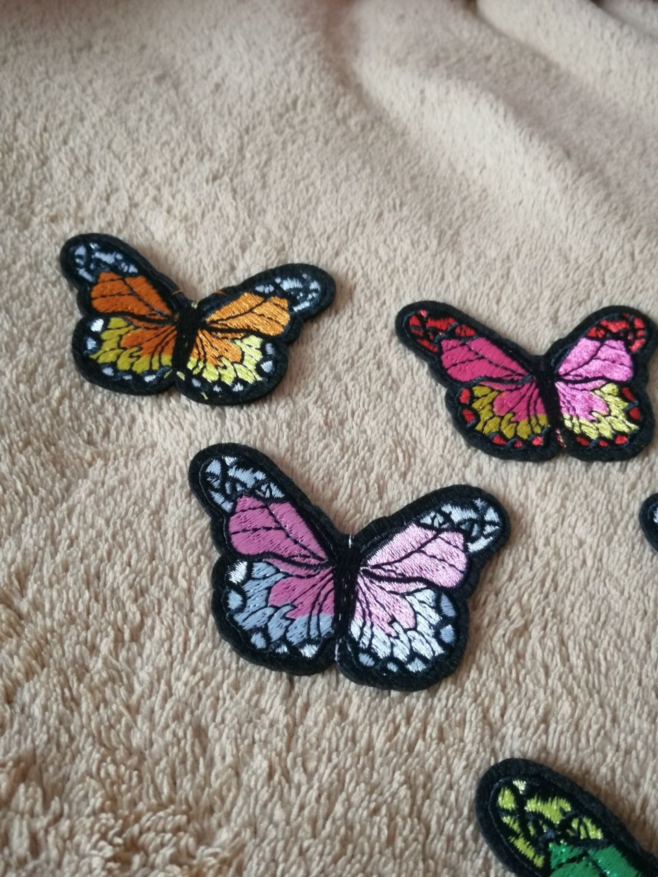 10 Patches borboleta