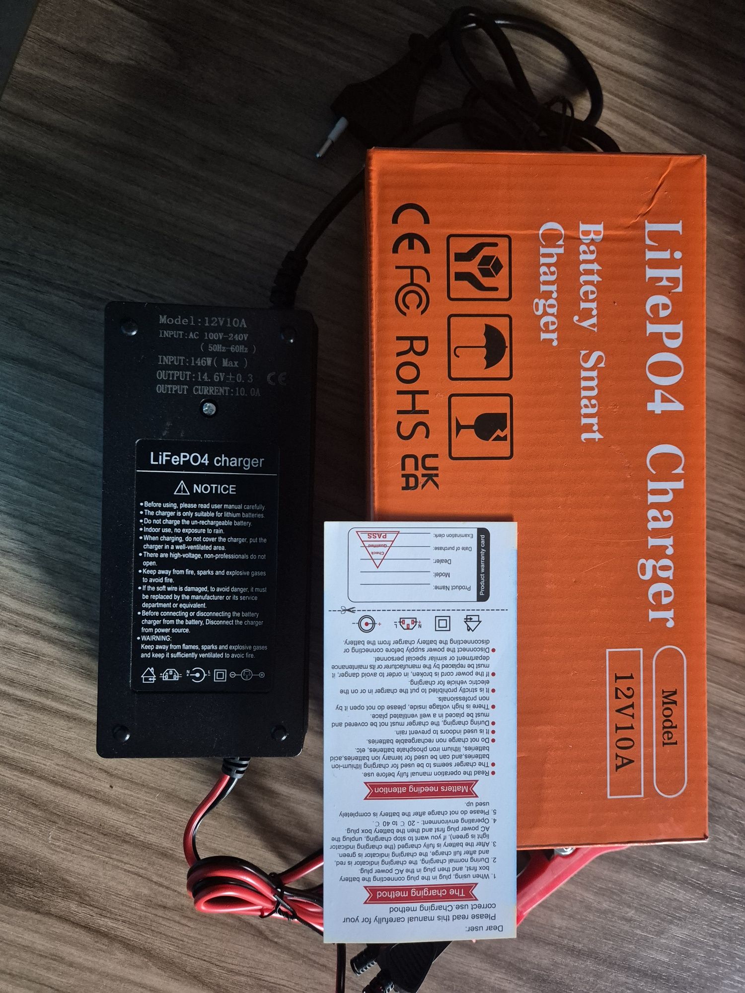 Ladowarka akumulator  LifePo4