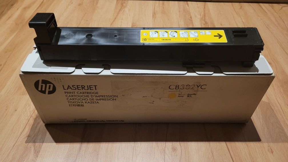 Nowy Toner HP LaserJet 8szt. CB380YC CB381YC CB382YC CB383YC
