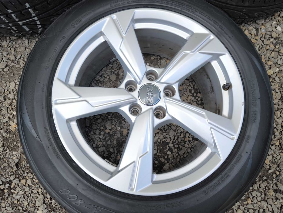 Koła Audi A6 C8 A4 A5 A8 A7 Q3 SQ5 Q5 18 cali 5x112 ET39 Opony 225/55