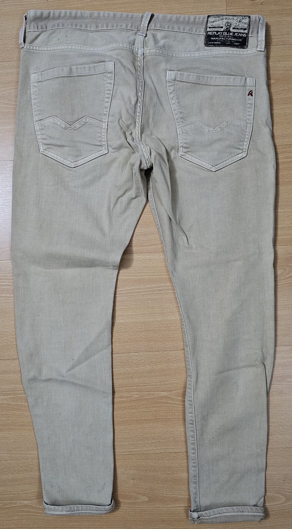 Calça bege Replay