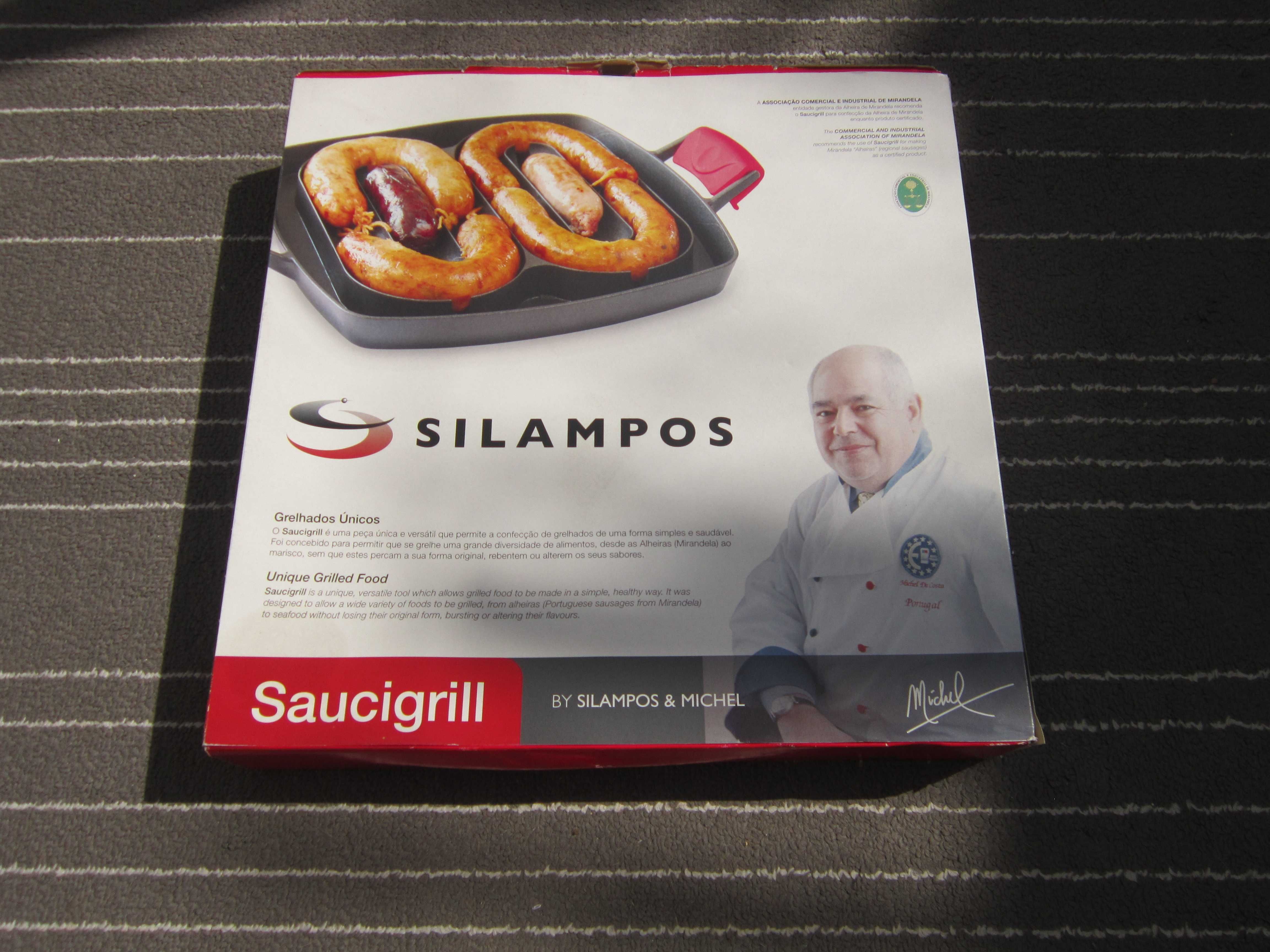 GRELHADOR SAUCIGRILL Silampos (Novo/Embalado)