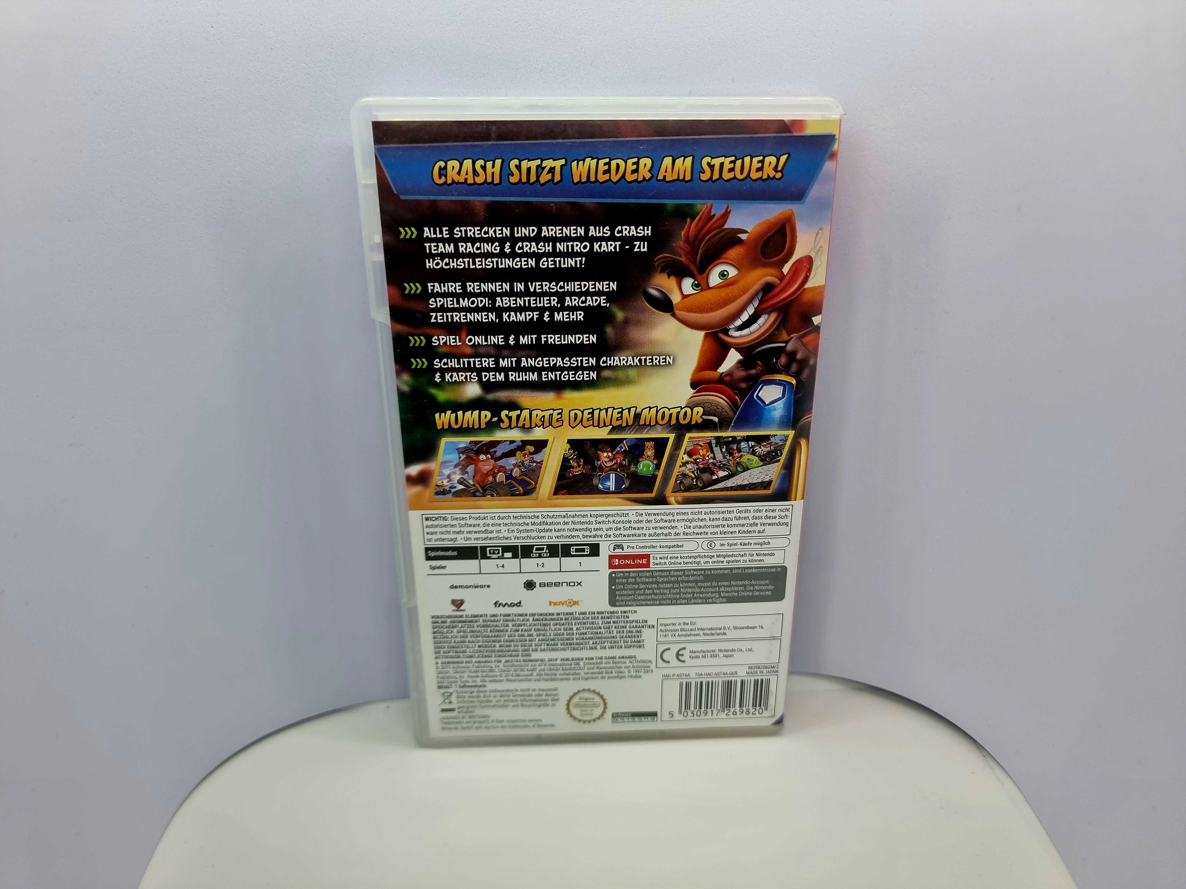 Crash Team Racing Nitro Fueled CTR - Nintendo Switch
