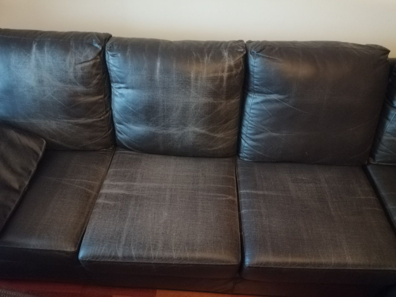 Sofá Chaise Longue Preto