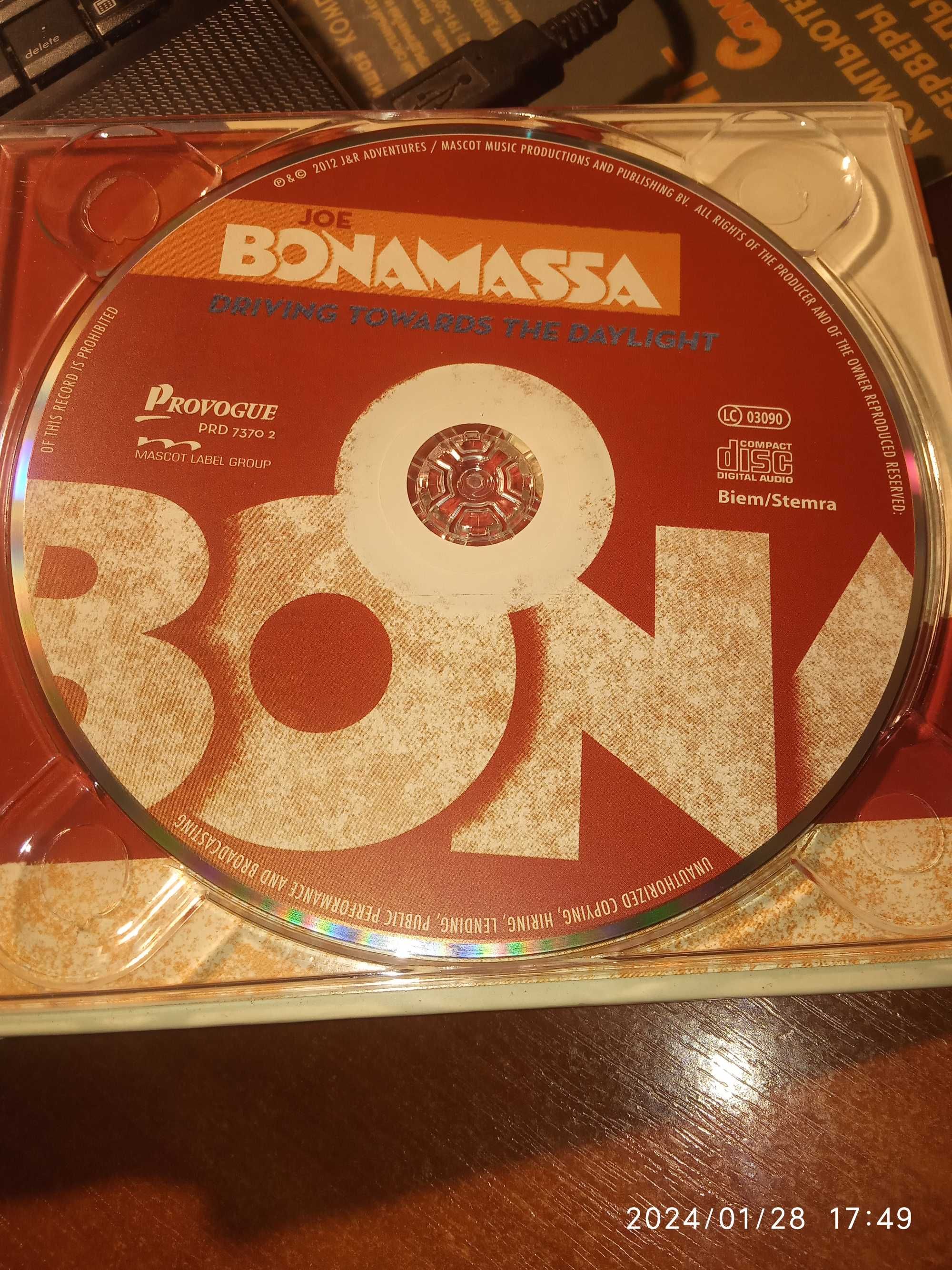 CD сд диск Joe Bonamassa – Driving Towards The Daylight 2012