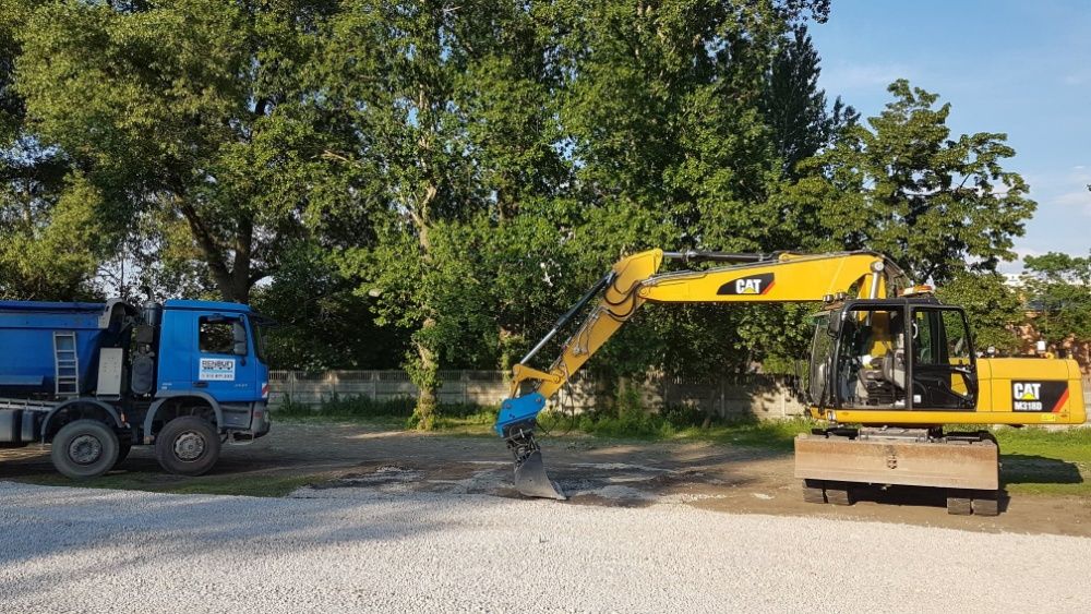 Roboty ziemne, kruszywa , usługi koparką , piasek
