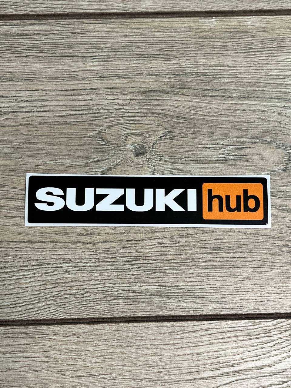колекційні HUB наклейки на мото пластик