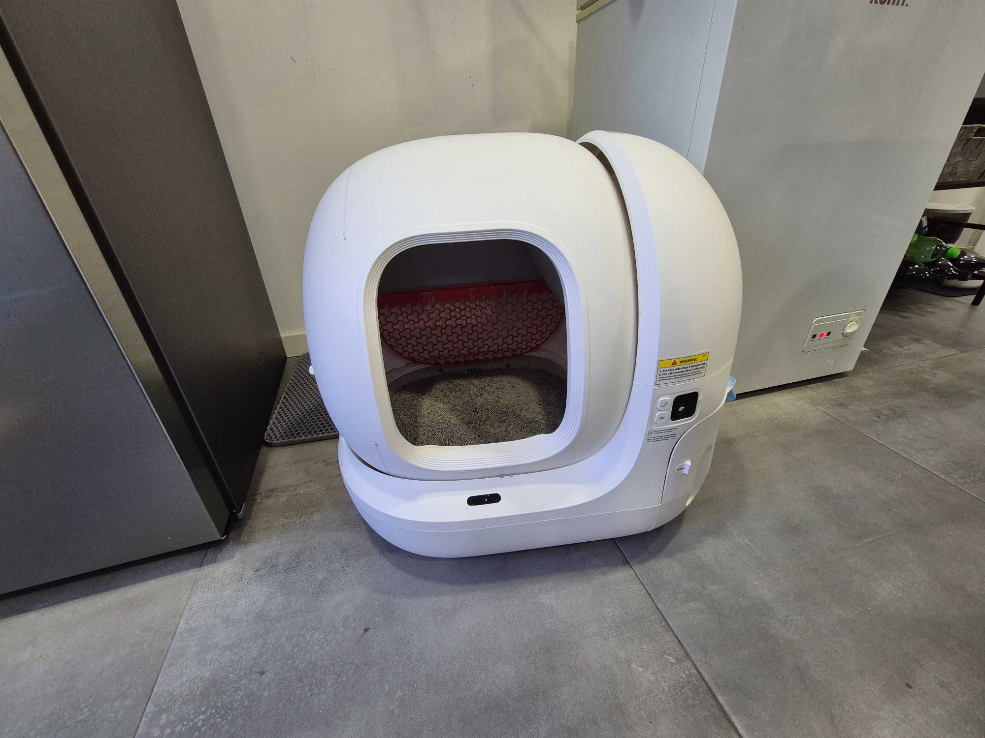 Sanita limpeza automática gato,doseador de comida de gato programavel.