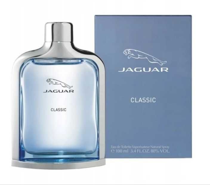 JAGUAR Classic Blue niebieski 100ml EDT woda toaletowa Perfumy Męskie