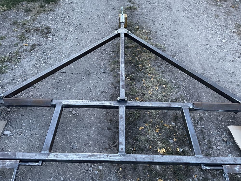 Прицеп лафет-подкат разборной. Лафета. Підкат. Жорстка сцепка. Євакуат