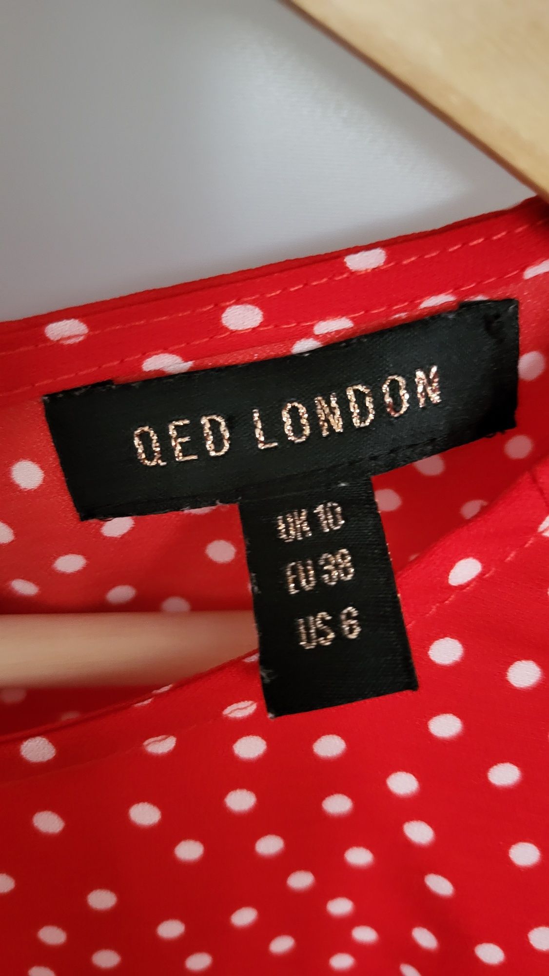 Bluzka w kropki QED LONDON, 38