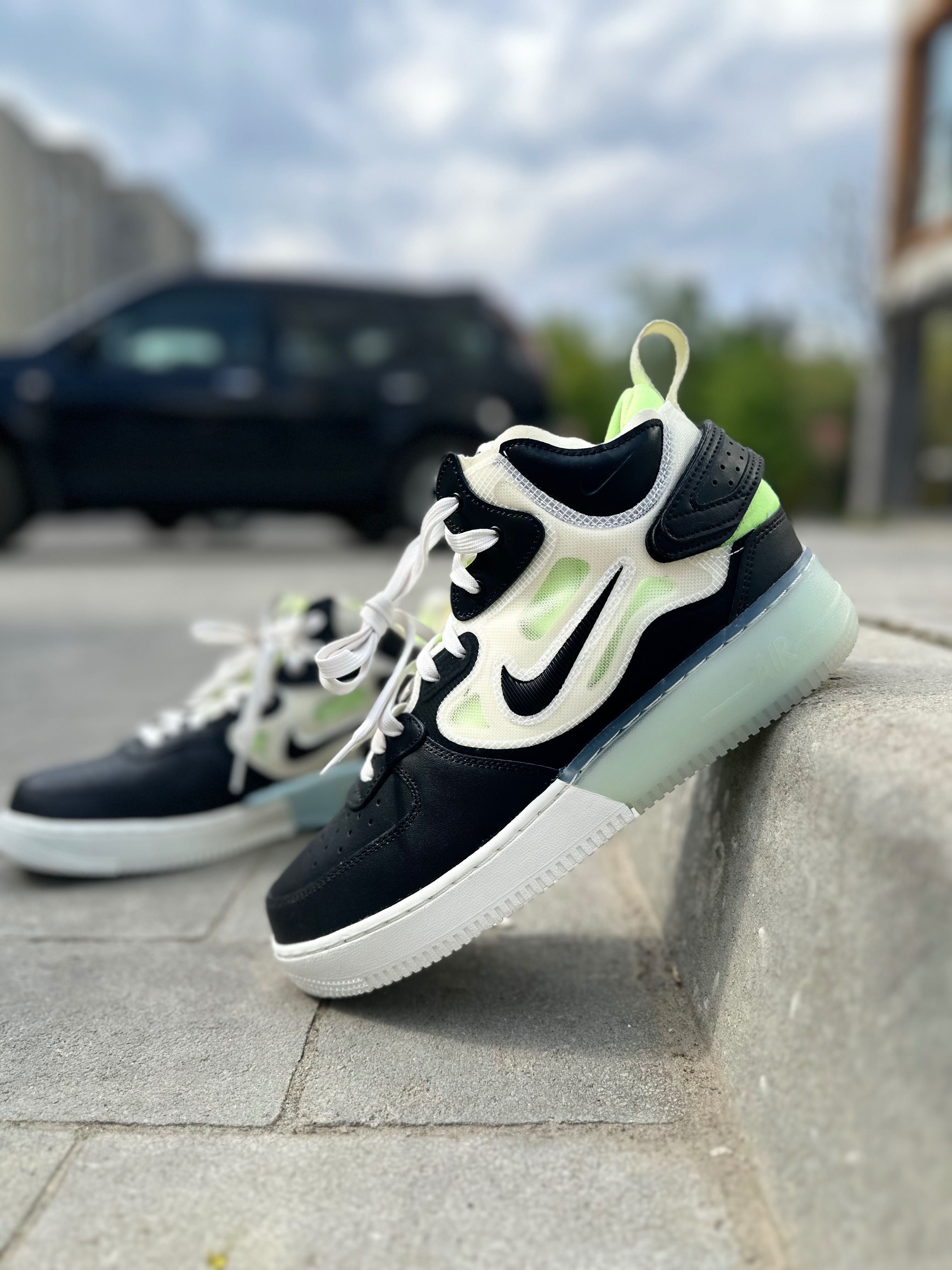 Чоловічі Оригінальні кросівки Nike Air Force 1 Mid React DQ1872 100