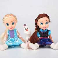 Kraina Lodu, Frozen, zestaw, Anna, Elsa i mały Olaf