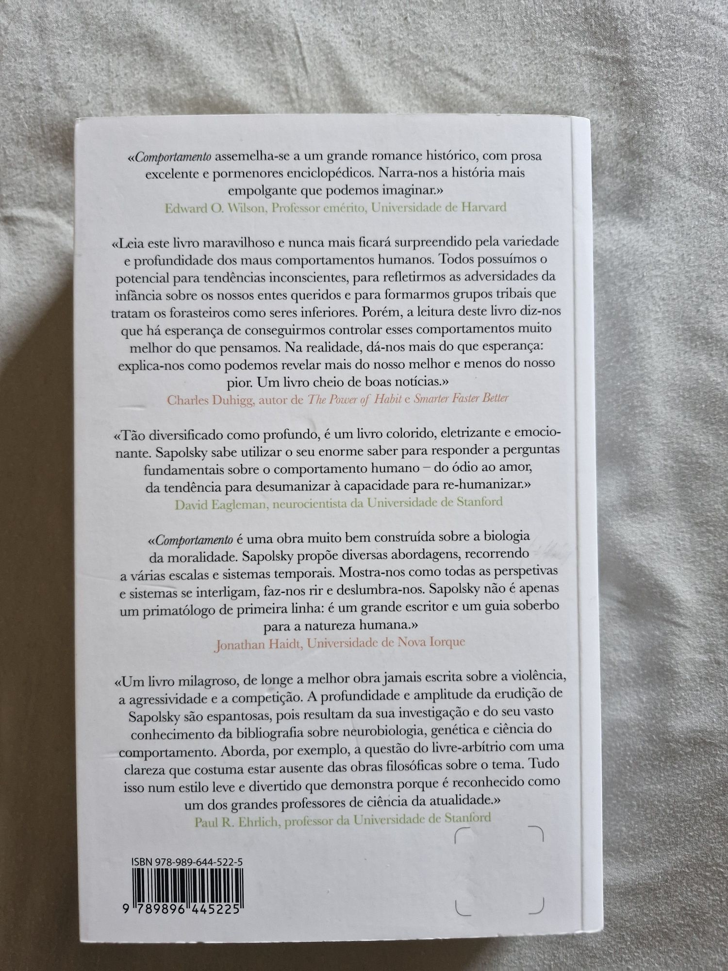 Livro Comportamento