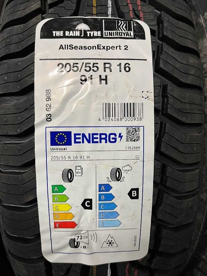 Uniroyal AllSeasonExpert 2  205/55R16 opony całoroczne