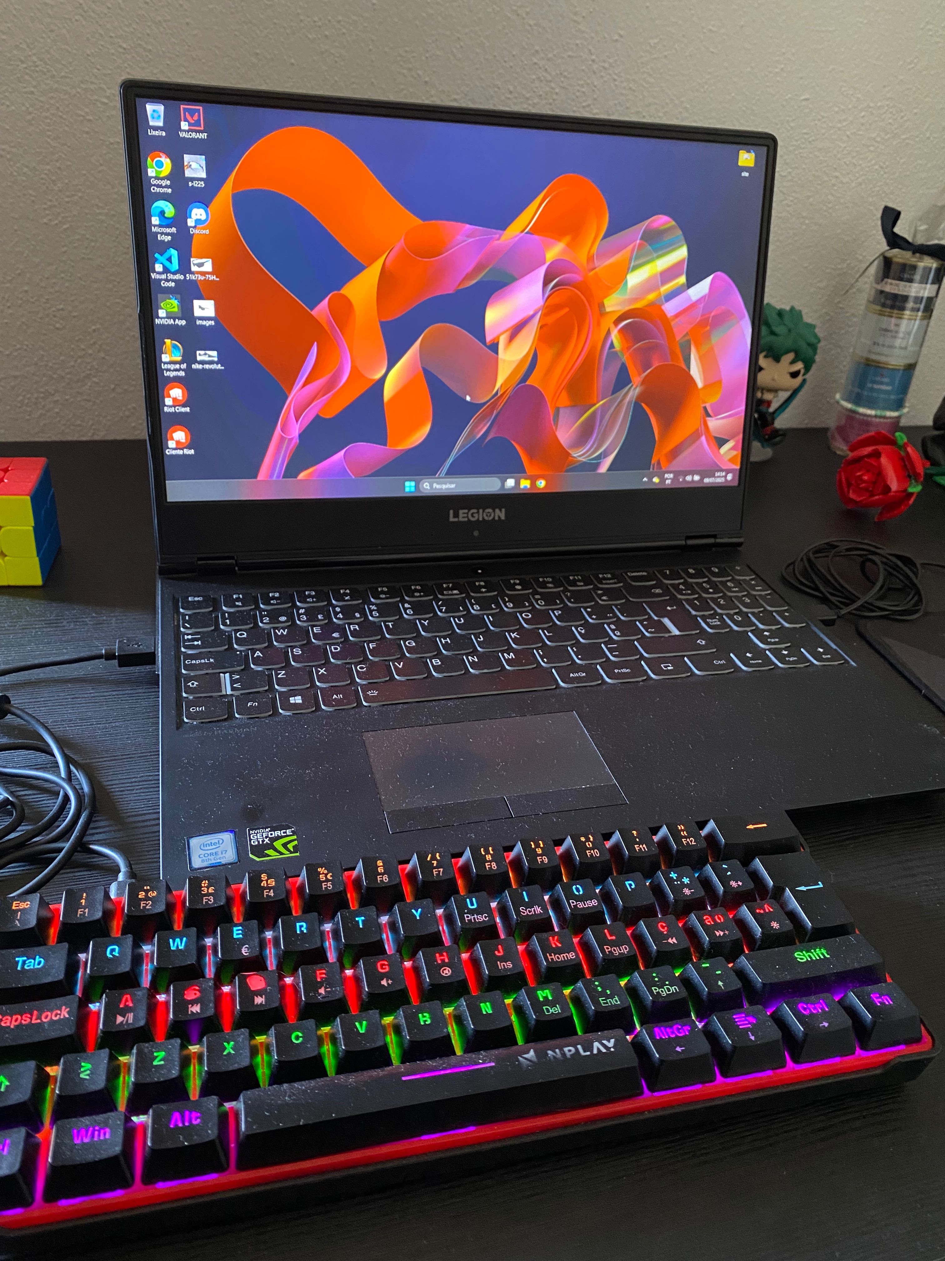 Portátil gamer Legion Y530, Grafica 1050 ti, 16 GB RAM