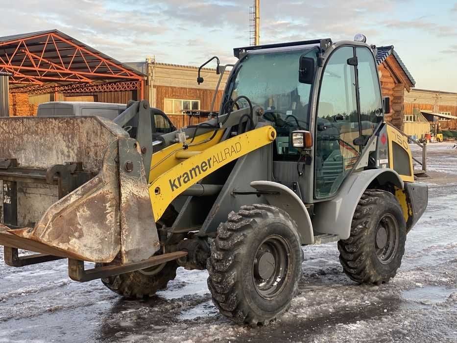 Wynajmę ładowarkę KRAMER 750  ładowarka kołowa przegubowa wynajem