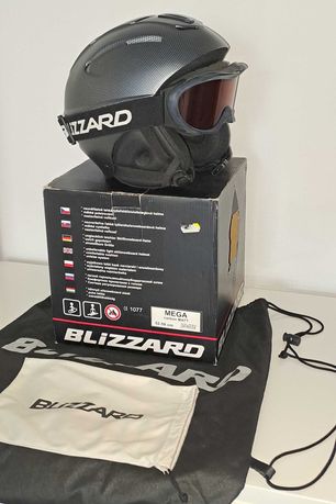 Kask narciarski/snowboard+gogle firmy BLIZZARD roz. 52-58 cm jak nowe!