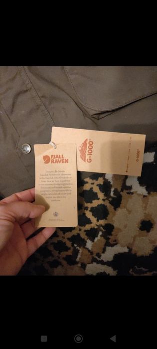 Kurtka męska Parka Fjall Raven Nowa z metką