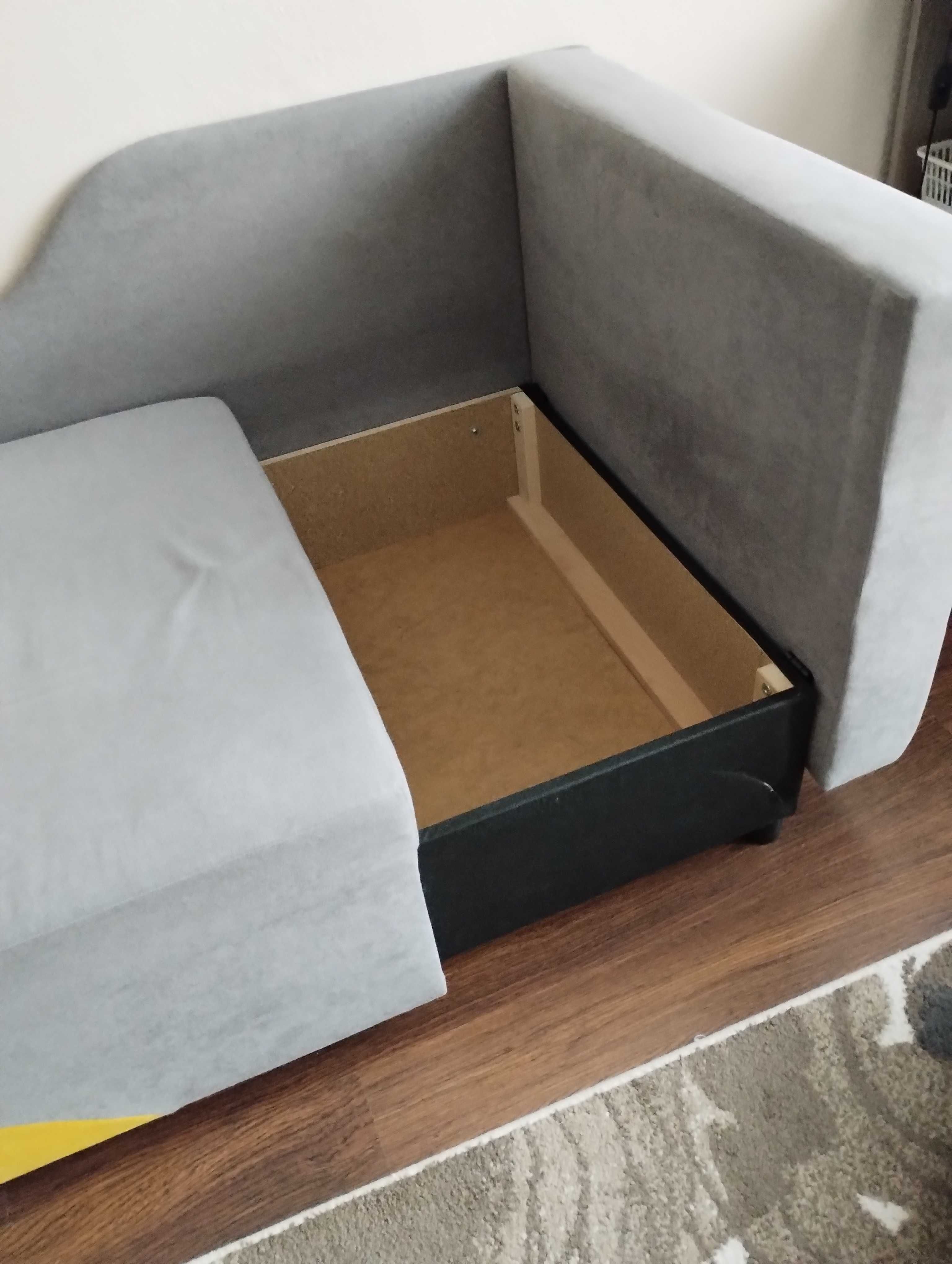 Sofa rozkładana z funkcją spania