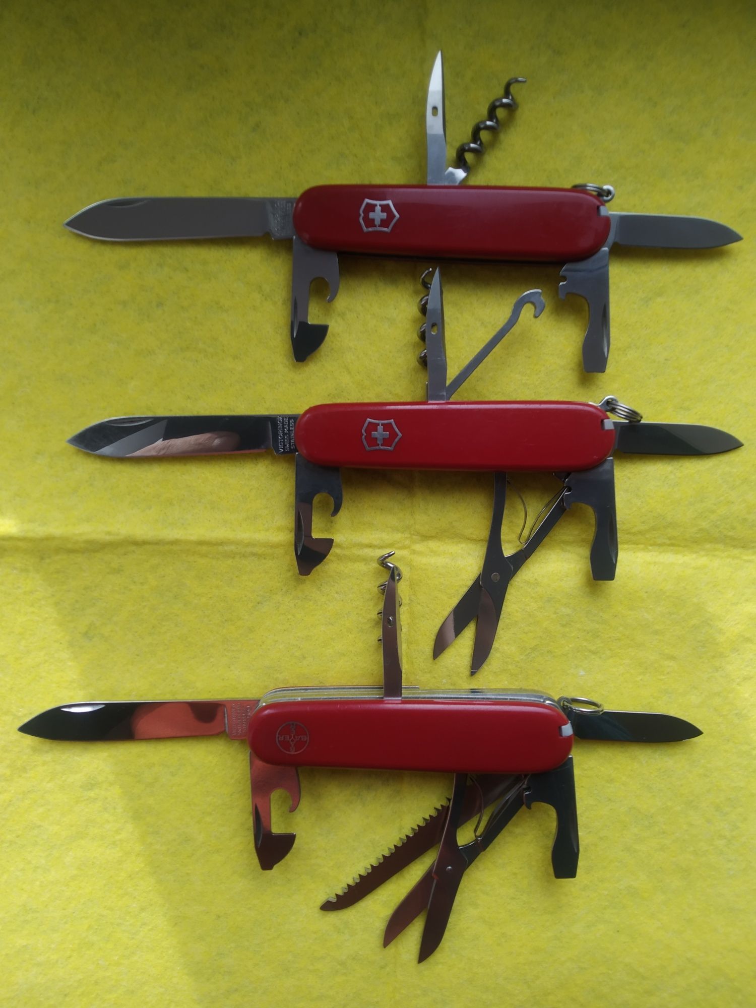 Victorinox Spartan,Climber, Huntsman