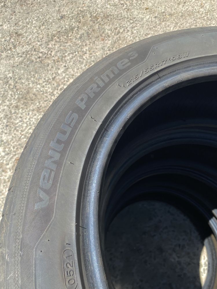 Шины Hankook Ventus Prime 3, 215/55 R17, літня резина