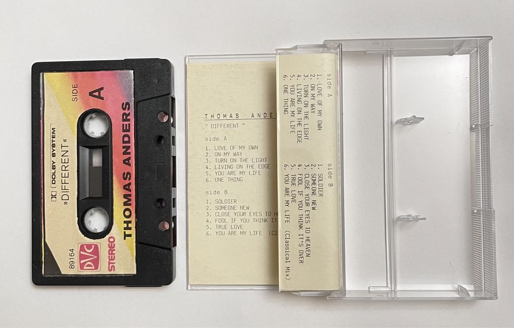 Thomas Anders Different kaseta magnetofonowa