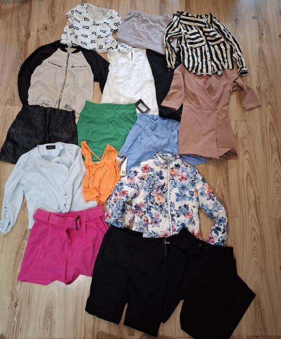 Sprzedam duza paczke ubran S/m Nowe i uzywane