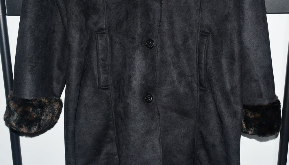 Kurtka płaszcz sztuczne futro Vicky Smith rozmiar XL