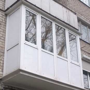 Металопластиковые окна и двери коричневые/белые. Балконы. Перегородки