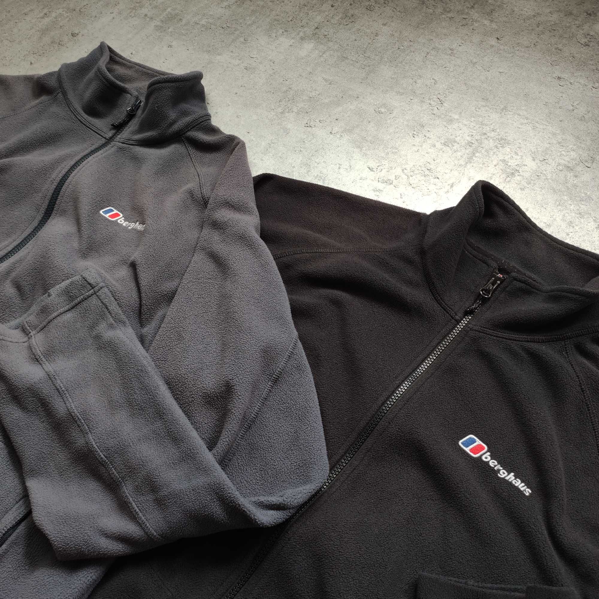 MĘSKI Zestaw 2x Bluza PREMIUM Polar Trekking Thermal Berghaus Suwak