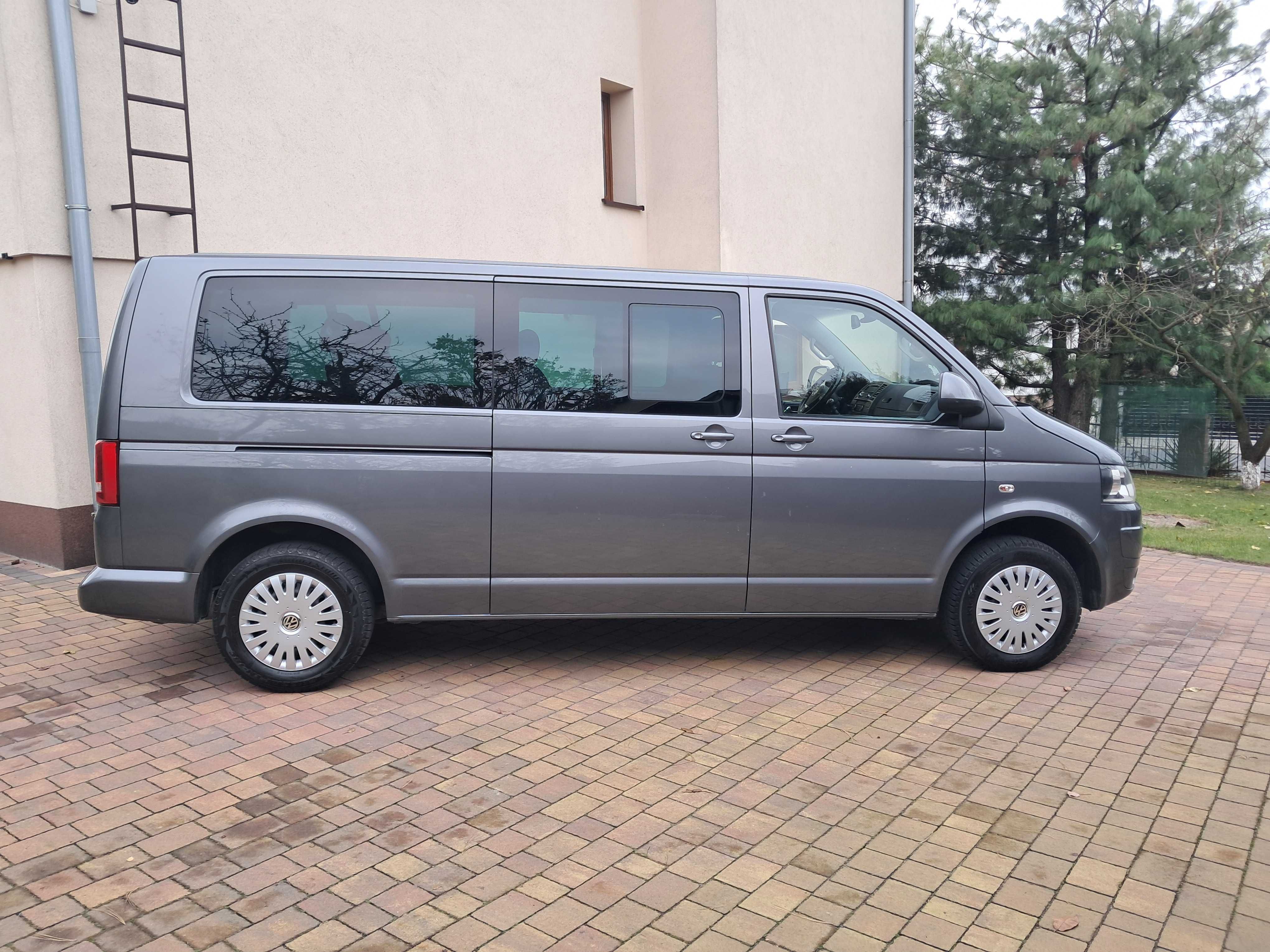 Śliczny.Vw Caravelle 2.0 TDI.Polski salon.Long.Zamiana.