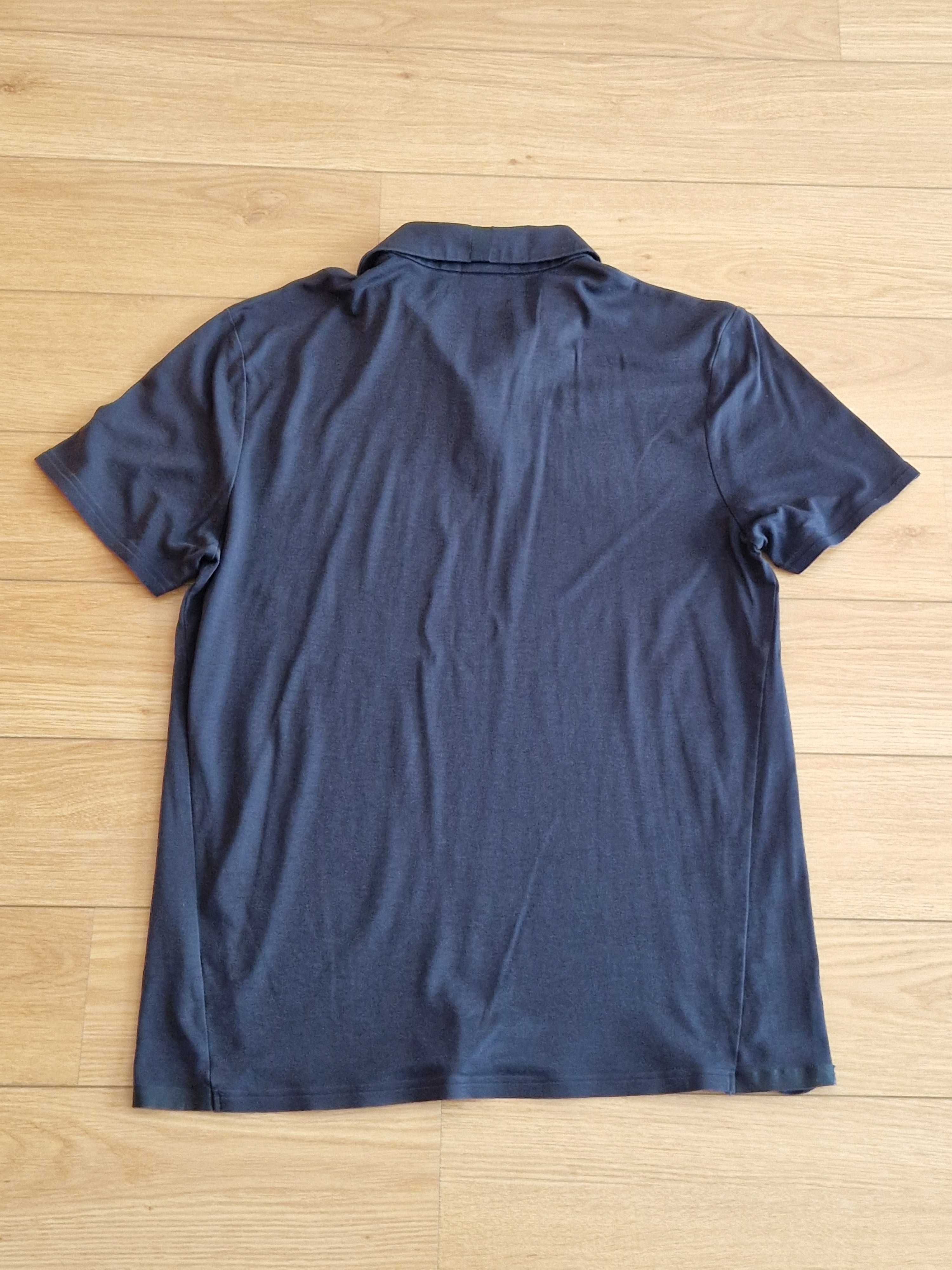 Polo Azul-Marinho Hugo Boss (Tamanho M)