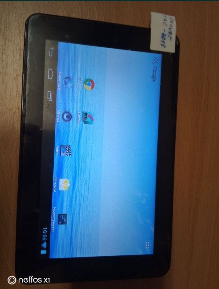 Планшет Denver tac-7018 7" 8gb, m.SD, wifi, чорний (у наявності)