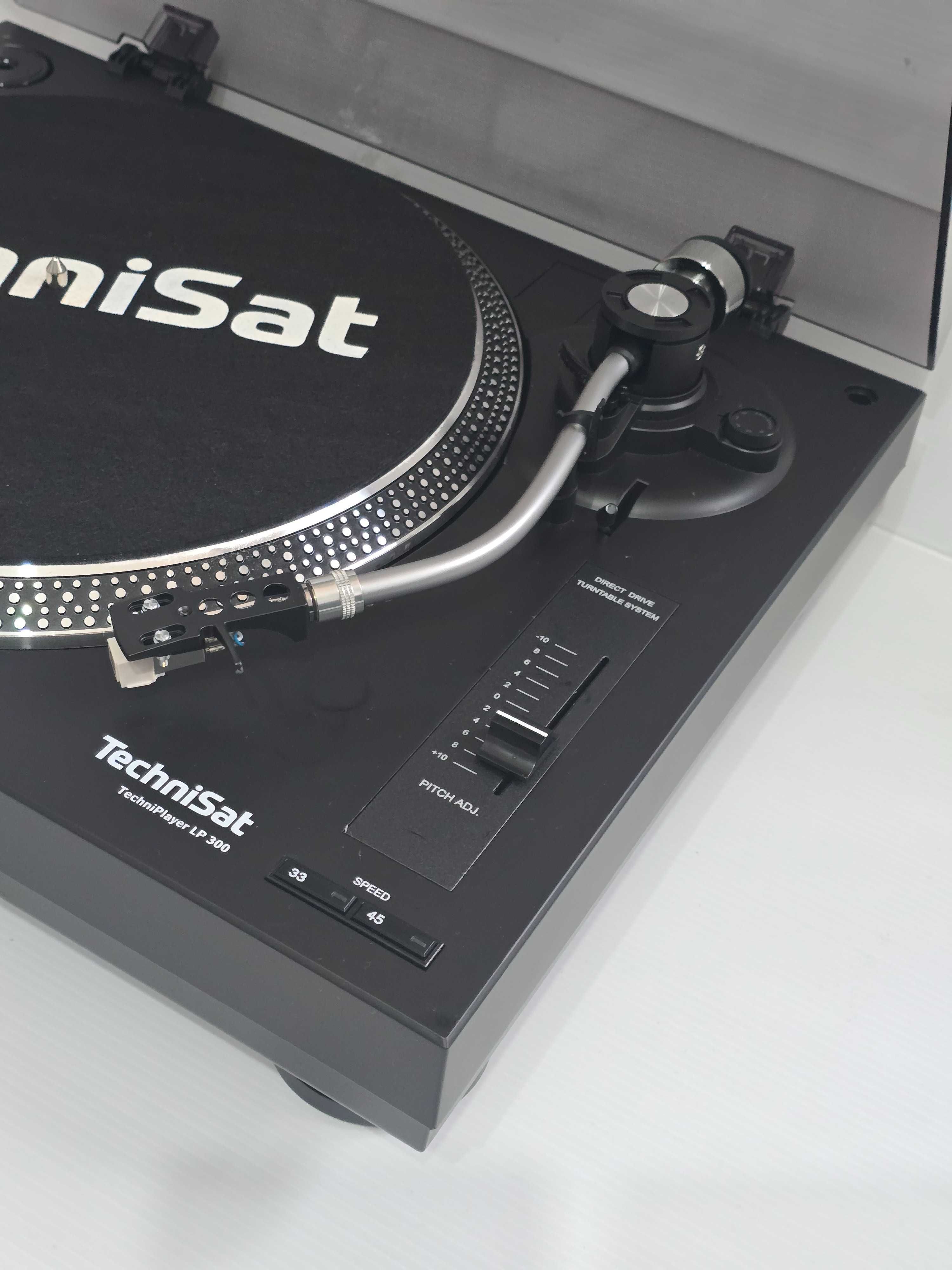 Gramofon TECHNIPLAYER LP 300 Technisat talerz aluminiowy- nie kręci
