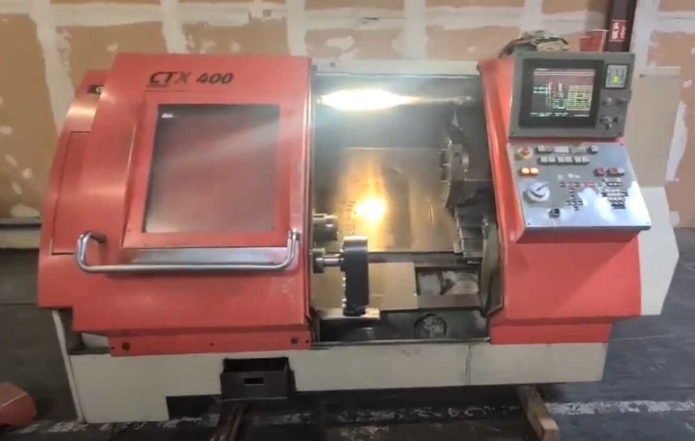 Tokarka CNC Gildemeister CTX400 z napędzanymi narzędziami !