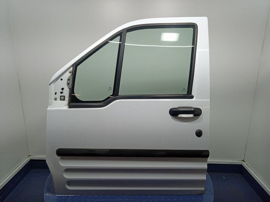 TRANSIT CONNECT MK1 DRZWI PRZÓD LEWE PRZEDNIE FROZEN WHITE