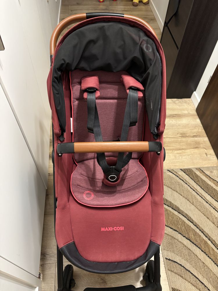 Wózek Maxi Cosi lila cp 3w1
