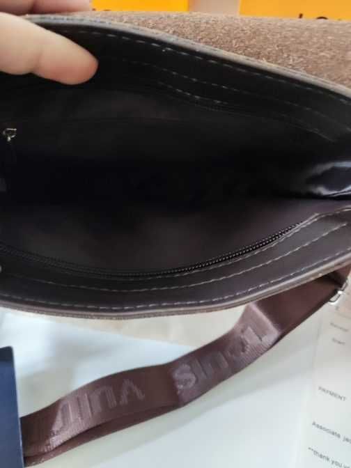 LOUIS VUITTON męska torba Listonoszka, skóra, Francja 0516