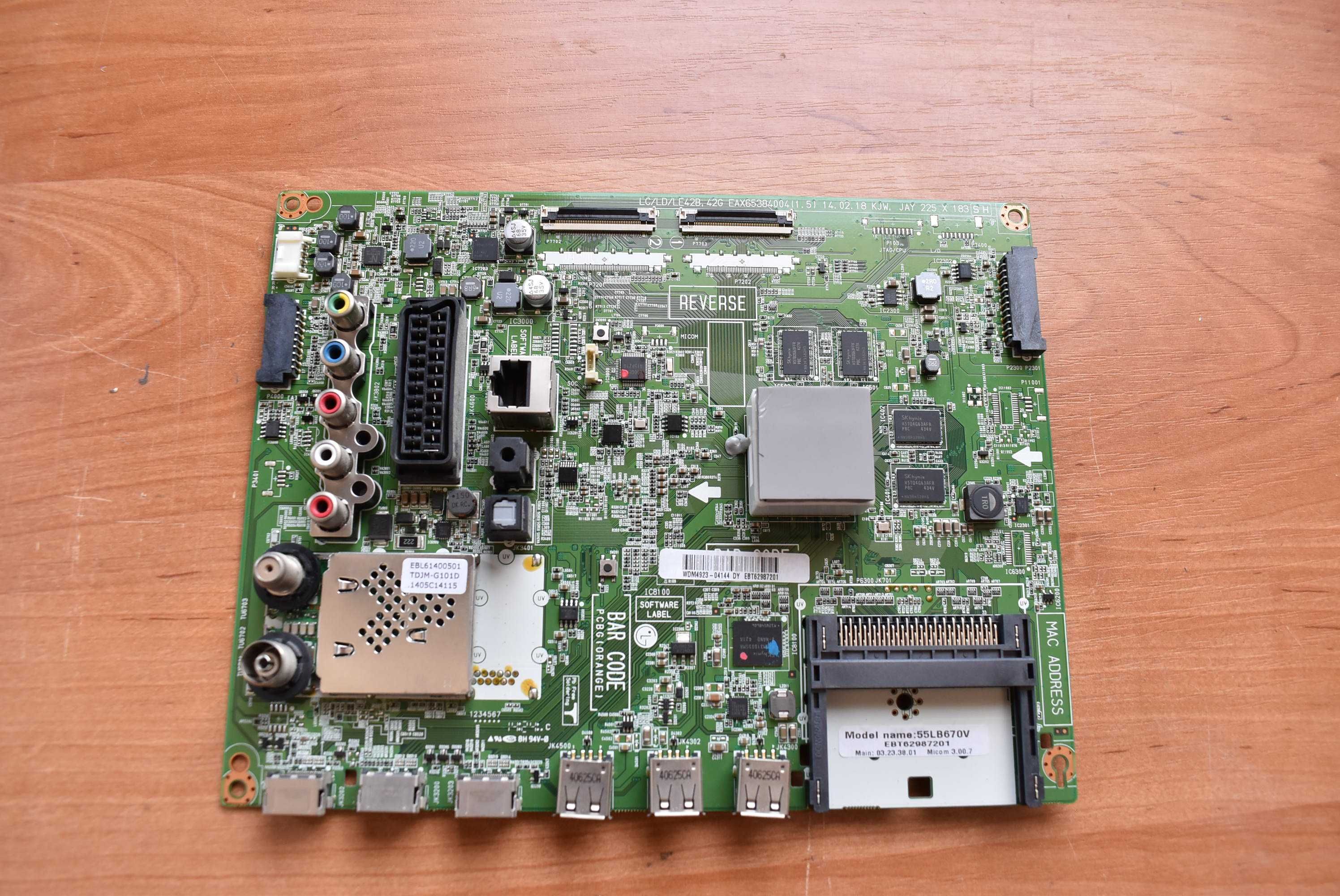 Płyta główna TV LG 42LB650V EAX65384