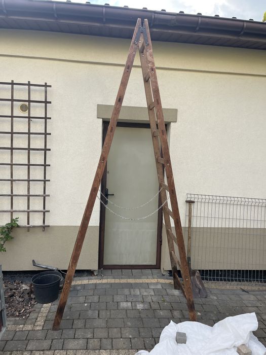 Drabina drewniana 2x10