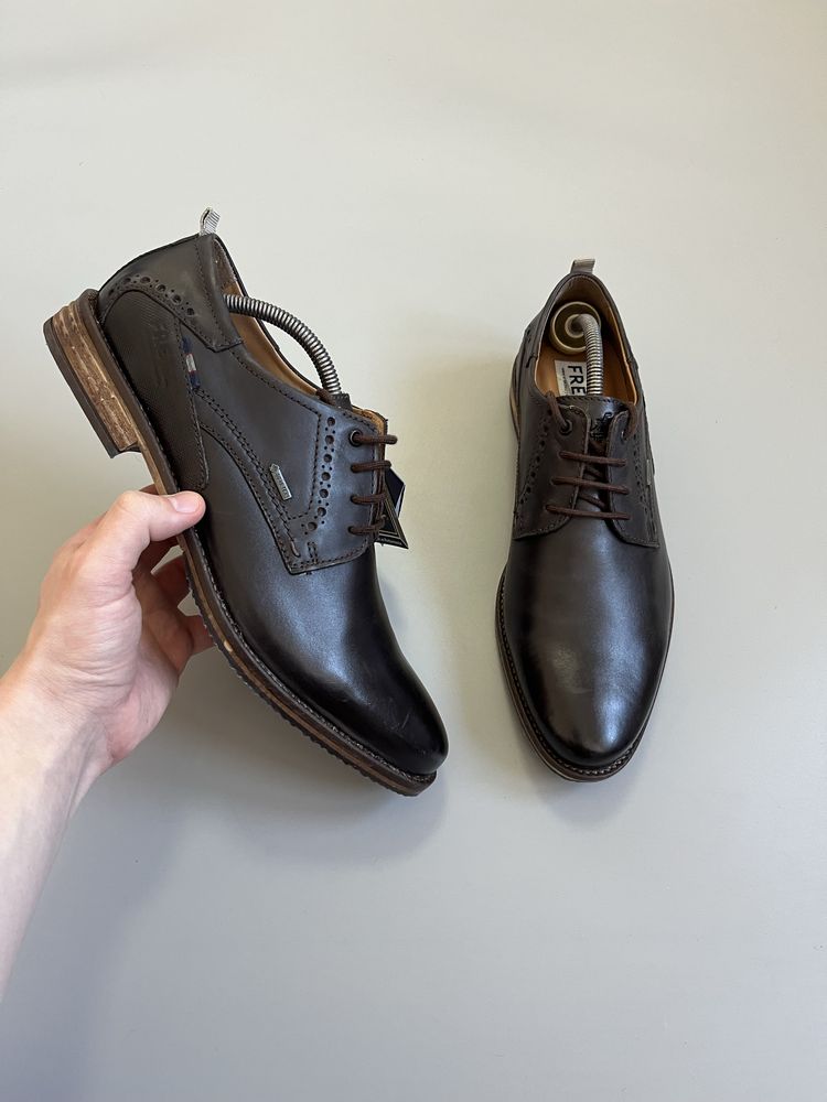 Туфли fretz men gtx gore-tex santoni zegna 42(27cm) ecco