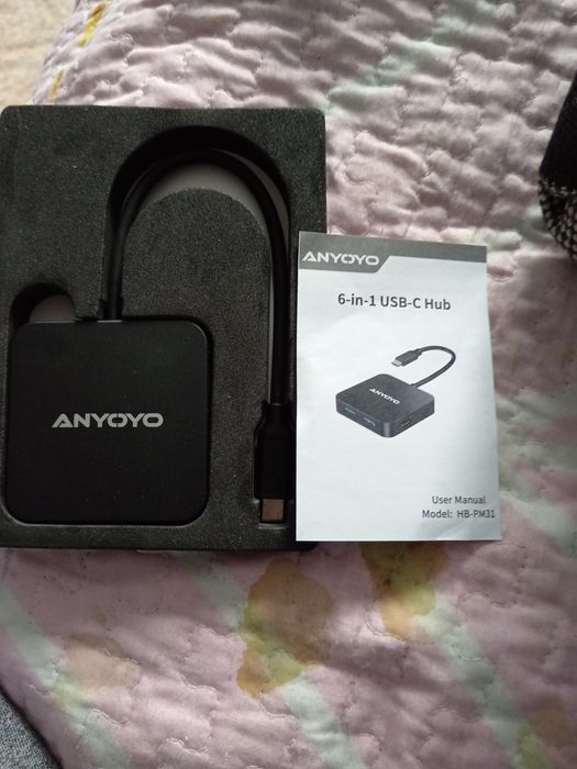 USB хаб адаптер ANYOYO 6в1